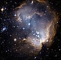 Stars in the galaxy.