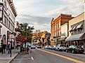Street view of downtown Lewisburg, West Virginia, via Downtown Lewisburg | Greenbrier WV