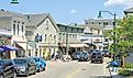 Main Street in Mystic, Connecticut. Editorial credit: Actium / Shutterstock.com