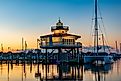 Choptank River Lighthouse in Cambridge, Maryland. (Editorial credit: Michelangelo DeSantis / Shutterstock.com)