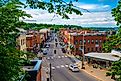 Historic downtown of Red Wing, Minnesota. Image credit: Robert H Ellis / Shutterstock.com.