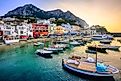 Marina Grande, Capri, Italy.