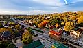 Fall colors in Hermann, Missouri.