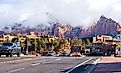 Downtown Sedona, Arizona. Image credit: Frame Craft 8 / Shutterstock.com.