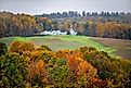 Fall landscape near Charlottesville, Virginia. Kristi Blokhin / Shutterstock.com.