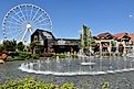 The Fountain Show at The Island in Pigeon Forge, Tennessee. (Image credit Ritu Manoj Jethani via Shutterstock.)