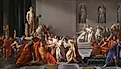 The Death of Julius Caesar. Illustration by: Vincenzo Camuccini.