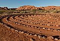 Kayenta Desert Rose Labyrinth in Ivins, Utah.