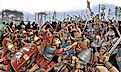 Romans Fighting Gauls