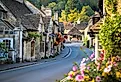 Castle Combe Old Post Office in the Cotswolds. 