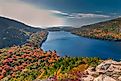 Acadia national park fall colors