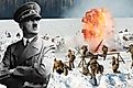 adolf hitler and the reconstruction of the events in 1943 ending the Battle of Stalingrad