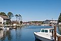 St. Michaels Harbor, Maryland.
