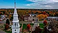 Fall colors in Cheshire, Connecticut. Image credit: JTMC / Shutterstock.com.