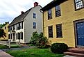 Silas Deane House, Joseph Webb House, and the Isaac Stevens House, Wethersfield, Connecticut. Image credit LEE SNIDER PHOTO IMAGES via Shutterstock