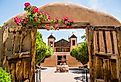 El Santuario de Chimayo pilgrimage site in New Mexico.
