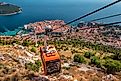 The beautiful town of Dubrovnik, Croatia.