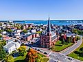 Cathedral Of The Immaculate Conception, Portland, Maine.
