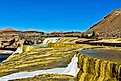 Hot Springs State Park, Thermopolis, Wyoming. 