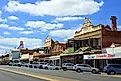 Local businesses on Hannan Street in Kalgoorlie-Boulder, Western Australia. Editorial credit: ChameleonsEye / Shutterstock.com.