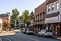 Historic Main Street in downtown Placerville, California also known as "Hang town"