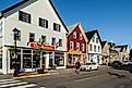 Street view of St. Andrews (St. Andrews By-the-Sea) in new Brunswick, Canada, one of Canada's largest National Historic Districts, via JHVEPhoto / Shutterstock.com