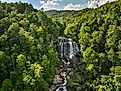 Whitewater Falls, North Carolina. 