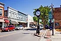 Congress Street in York, South Carolina.