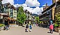 Downtown Whistler, British Columbia.