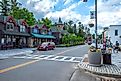 Main Street in downtown Lake Placid, New York. Image credit: Karlsson Photo / Shutterstock.com