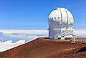 Mauna Kea Observatory, Big Island, Hawaii.