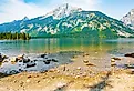 Jenny Lake in Grand Teton National Park, Wyoming, USA