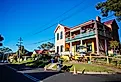 Bate Street in Central Tilba, New South Wales. Editorial credit: FiledIMAGE / Shutterstock.com.