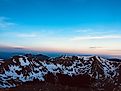 Wheeler Peak near Taos, New Mexico.