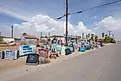 : Abandoned city of Bombay beach along the Salton sea in the Sonoran desert. Editorial credit: WildSnap / Shutterstock.com