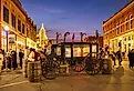  Night view of the famous Guthrie Victorian walk. Image credit: Kit Leong via Shutterstock.
