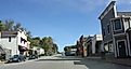 Looking north at downtown Trempealeau, Wisconsin, via By Royalbroil - Own work, CC BY-SA 3.0, Wikimedia Commons