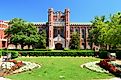 Bizzell Memorial Library on the campus of the University of Oklahoma in Norman. (Editorial credit: James Kirkikis / Shutterstock.com)