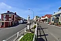 Downtown street in Stanley, Tasmania, Australia. Image credit Petr Podrouzek via Shutterstock