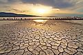 Great Salt Lake, Utah.