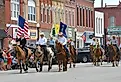 The Washunga Days Parade in Council Grove, Kansas. Image credit Mark Reinstein via Shutterstock