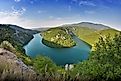 The scenic Vrbas River in Bosnia and Herzegovina.