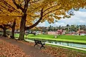 Green Park in Galena, Illinois.