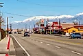 Street view in Bishop, California. Editorial credit: 4kclips / Shutterstock.com.