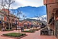Pearl Street Mall in Boulder, Colorado. Editorial credit: randy andy / Shutterstock.com.