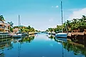 Beautiful view in Key West, Florida.