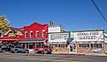 Shops at Main Street Bridgeport, California.
