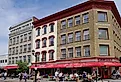 Ithaca, the home of Cornell University, has a lively downtown with shopping and restaurants. Editorial credit: Spiroview Inc / Shutterstock.com
