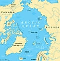 A house on the Barents Sea. The Barents Sea is a marginal sea of the Arctic Ocean. 