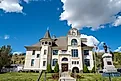The Garfield County Courthouse in Pomeroy, Washington.